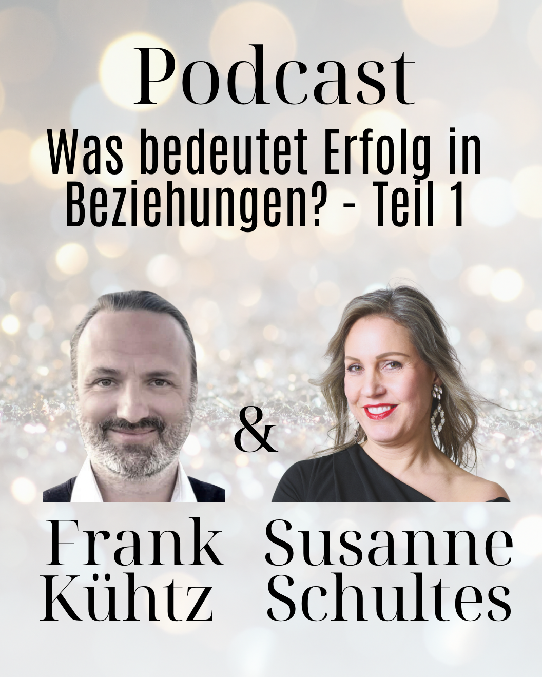 Portraits von Susanne Schultes und Frank Kühtz