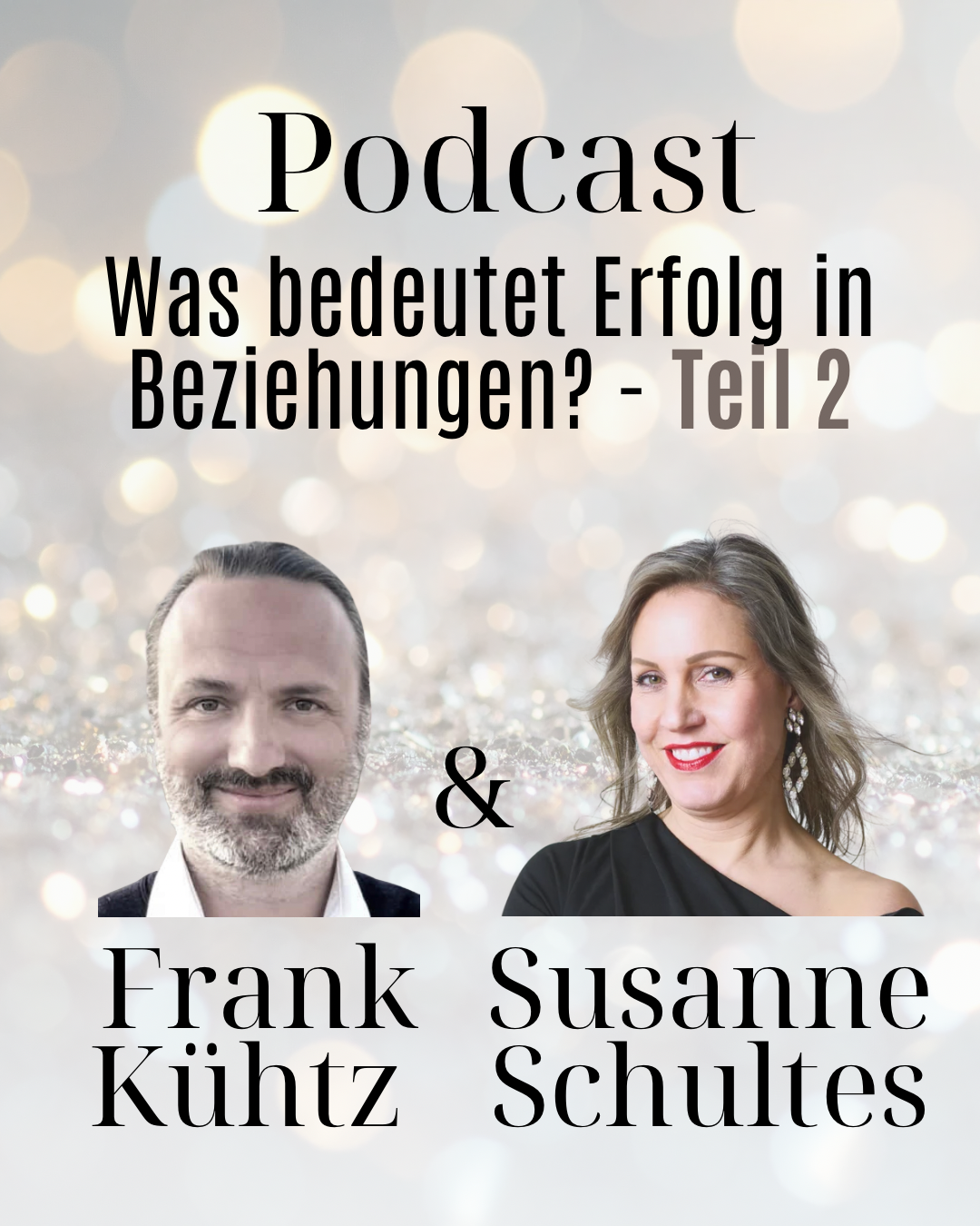Portraits von Susanne Schultes und Frank Kühtz